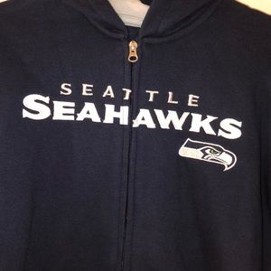Youth Seattle Seahawks Zip Up Hoodie